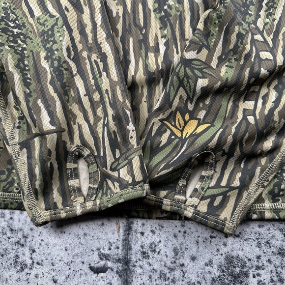 New NWT Howler Bros Loggerhead Hoodie Mens Medium Swamp Country Camo Pocket - Picture 9 of 11